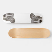 ピットブルイラストレーションスケートボードバイミアート スケートボード (横)