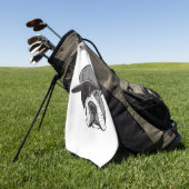 ピットブルギャング ゴルフタオル (グリーン)