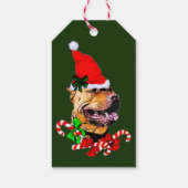 ピットブルクリスマスギフトタグ ギフトタグ (裏面)