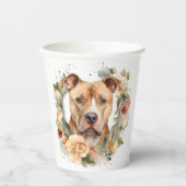 ピットブルクリスマスリースフェスティバルカップ 紙コップ (正面)