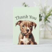 ピットブルサンキューカードカスタマイズ サンキューカード (スタンド正面)