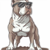 ピットブルザガーディアン シール (正面)