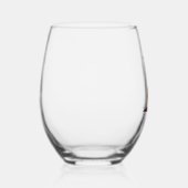 ピットブルシークレットサービスエージェント ステムなしワイングラス (右)