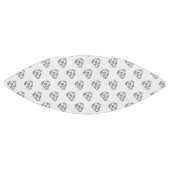 ピットブルスケッチシンプル愛犬家白黒 アメリカンフットボール (パネル)