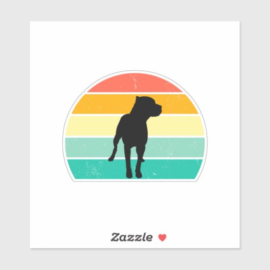 ピットブルステッカー シール (シート)