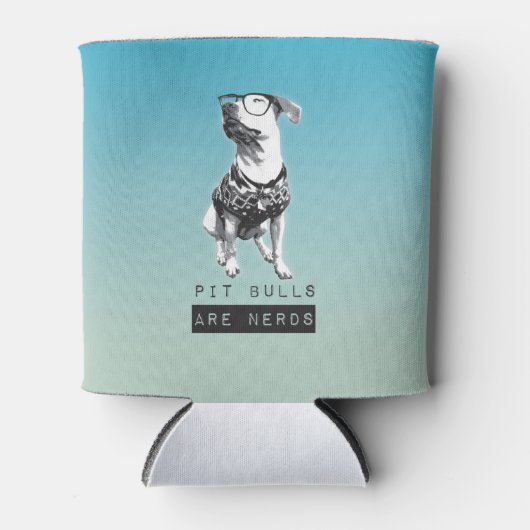 ピットブルズはおたくコージー 缶クーラー (正面)