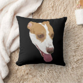 ピットブルテリアの組合せ クッション (ブランケット)