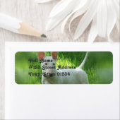 ピットブルテリア差出人住所ラベル ラベル (インサイチュ)