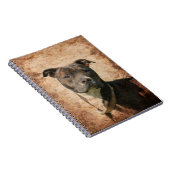 ピットブルテリア ノートブック (右側)