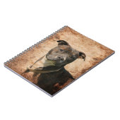 ピットブルテリア ノートブック (左側)