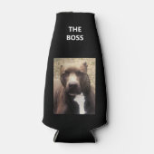 ピットブルドッグカスタマイズ写真 ボトルクーラー (正面)