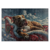 ピットブルドッグクリスマスフェスティバル カッティングボード (正面)