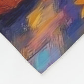 ピットブルドッグズトリックまたは治療ハロウィーンコスチューム フリースブランケット (角)