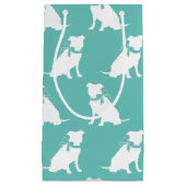 ピットブルドッグパピーピットブルスモール抱き枕 スモールペーパーバッグ (正面)