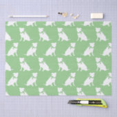 ピットブルドッグパピーピットブルティッシュペーパー 薄葉紙 (クラフト)