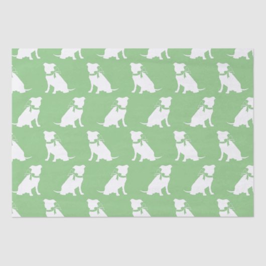 ピットブルドッグパピーピットブルティッシュペーパー 薄葉紙 (正面)