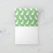 ピットブルドッグパピーピットブルノートカード ノートカード (内部)