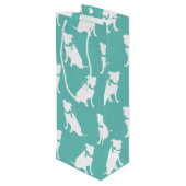 ピットブルドッグパピーピットブルワイン抱き枕 ワインギフトバッグ (裏面アングル)