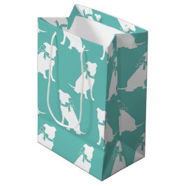 ピットブルドッグパピーピットブル中抱き枕 ミディアムペーパーバッグ