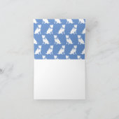 ピットブルドッグパピーピットブル ノートカード (内部)