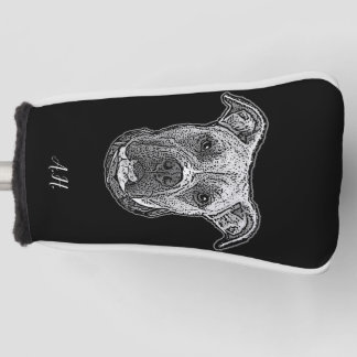 ピットブルドッグパモノグラムのターゴルフヘッドカバー ゴルフヘッドカバー