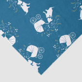 ピットブルドッグベビーシャワーブルーボーイピットブル 薄葉紙 (詳細)