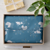 ピットブルドッグベビーシャワーブルーボーイピットブル 薄葉紙 (ギフト)