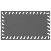 ピットブルドッグベビーシャワー男女兼用ピットブル テーブルクロス (正面(横))