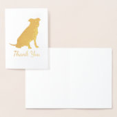 ピットブルドッグベビーシャワー男女兼用ピットブル 箔カード (ディスプレー)