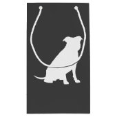 ピットブルドッグベビーピットブルシャワー男女兼用 スモールペーパーバッグ (裏面)