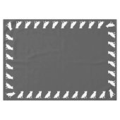 ピットブルドッグベビーピットブルシャワー男女兼用 テーブルクロス (正面(横))