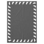 ピットブルドッグベビーピットブルシャワー男女兼用 テーブルクロス (正面)