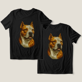 ピットブルドッグポートレート トライブレンドＴシャツ