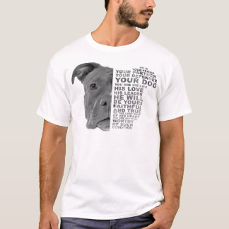 ピットブルドッグ彼はあなたのパートナーあなたの行うあなたの友人 Tシャツ