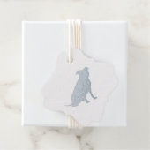 ピットブルドッグ赤ちゃんシャワー男女兼用 フェイバータグ (箱)