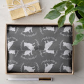 ピットブルドッグ赤ちゃんシャワー男女兼用 薄葉紙 (ギフト)