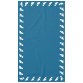 ピットブルドッグ赤ちゃんシャワー テーブルクロス (正面)