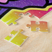 ピットブルドポップ・アートのッグパーソナライズされたアート ジグソーパズル (側面)