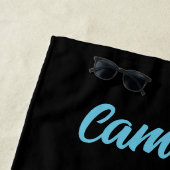 ピットブルドポップ・アートのッグパーソナライズされたアート ビーチタオル (インサイチュ)