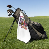 ピットブルハロウィンサンクスギビングクラシッククリスマス ゴルフタオル (グリーン)