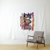 ピットブルハロウィンサンクスギビングクラシッククリスマス タペストリー (インサイチュ(横))