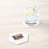 ピットブルハロウィンサンクスギビングクラシッククリスマス ペーパーコースター (インサイチュ)