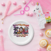 ピットブルハロウィンサンクスギビングクラシッククリスマス ペーパープレート (パーティー)