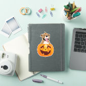 ピットブルハロウィンステッカー シール (iPadカバー)