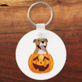 ピットブルハロウィーン キーホルダー (正面)