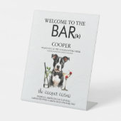 ピットブルバー 台座サイン (正面)