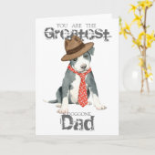 ピットブルパパ カード (黄色い花)