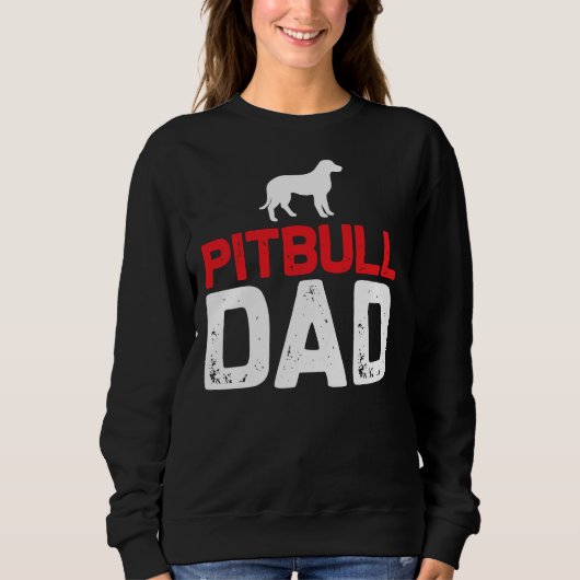 ピットブルパパ! スウェットシャツ (正面)