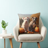 ピットブルパピーオータムデライトカボチャ クッション (椅子)