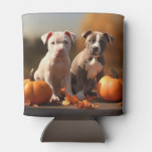 ピットブルパピーオータムデライトカボチャ 缶クーラー (裏面)